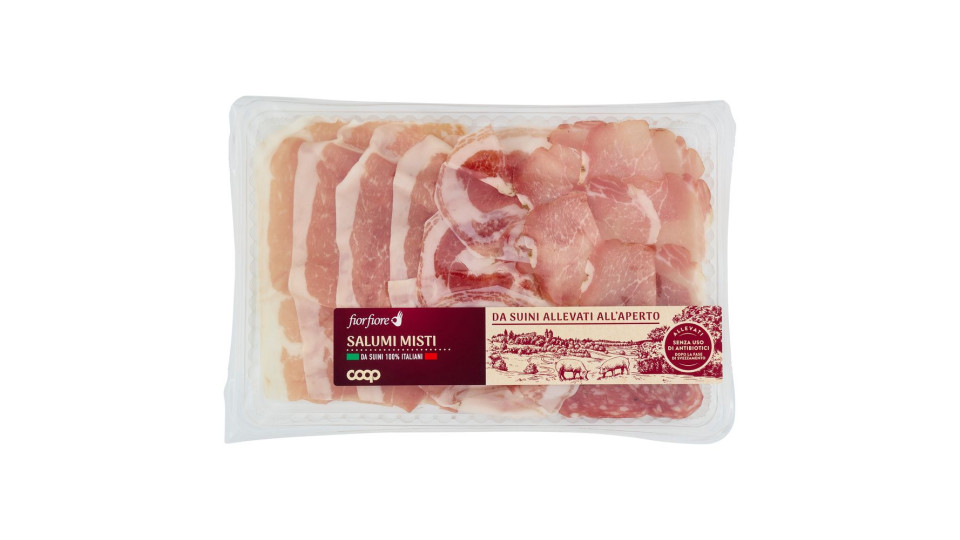 Salumi Misti Da Suini Allevati All'aperto