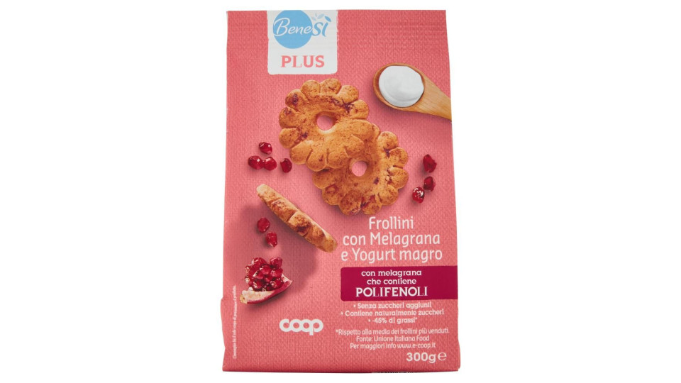 Frollini Con Melagrana E Yogurt Magro