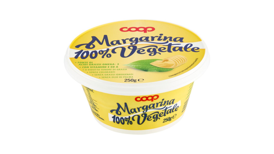 Margarina Vegetale A Ridotto Tenore Di Grassi