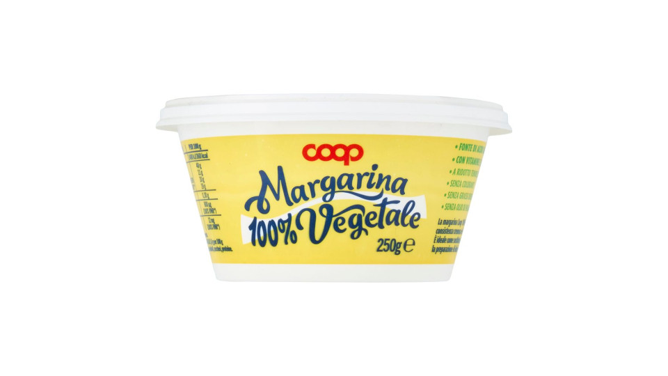 Margarina Vegetale A Ridotto Tenore Di Grassi