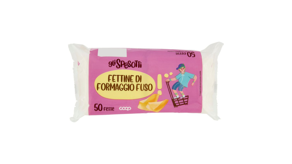 Fettine Formaggio Fuso A Fette 8 Fettine