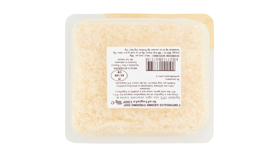 Grana Padano Dop Grattugiato