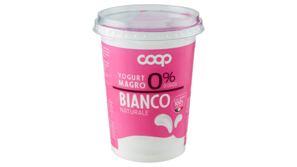 0% Di Grassi Yogurt Magro Bianco Naturale