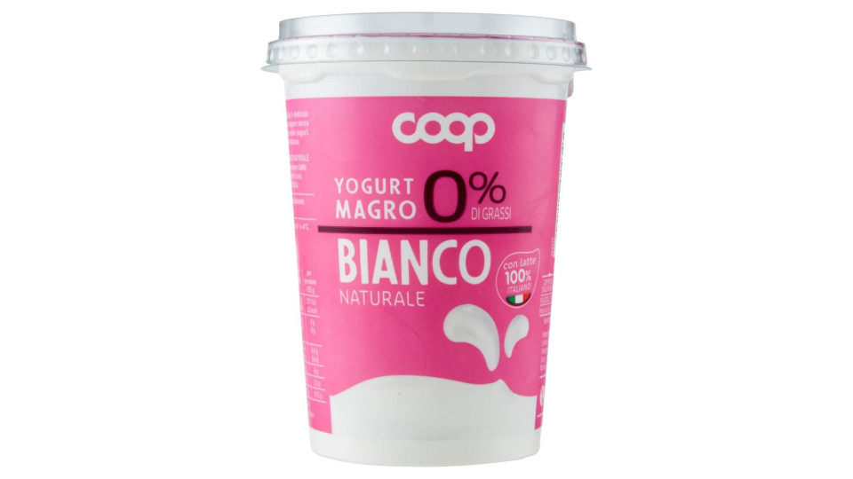 0% Di Grassi Yogurt Magro Bianco Naturale