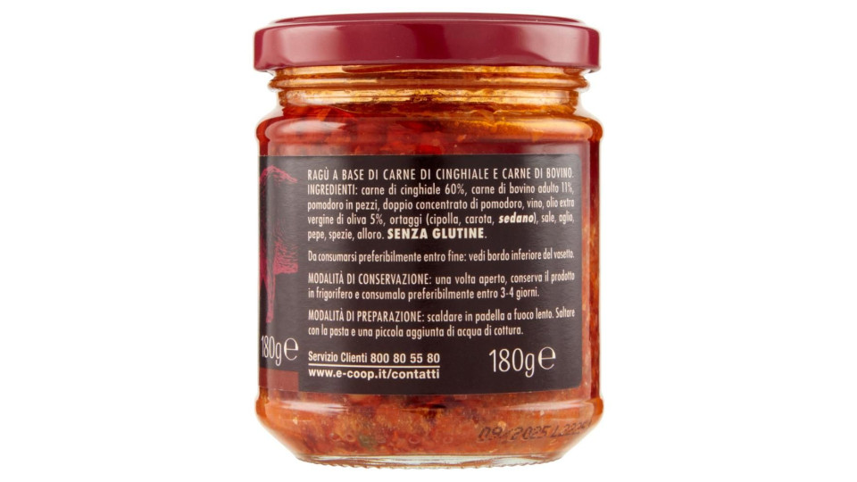 Ragù Di Cinghiale