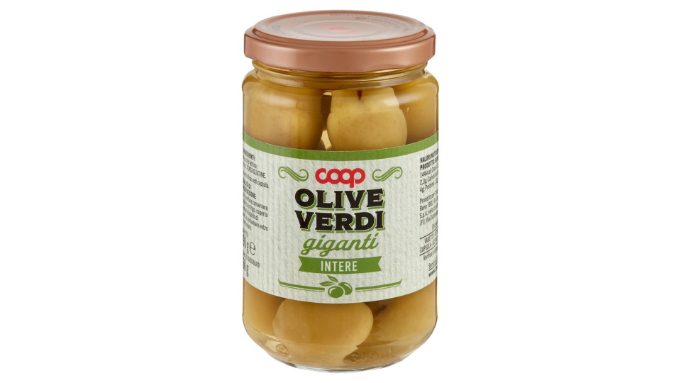 Olive Verdi Giganti Intere