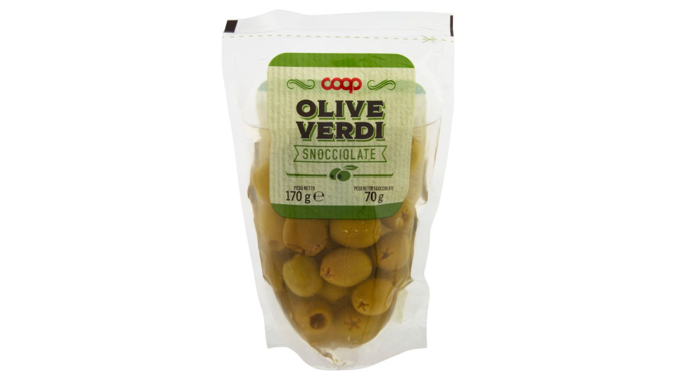 Olive Verdi Snocciolate 170 G