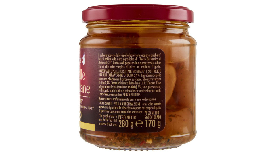 Cipolle Borettane Grigliate Con "aceto Balsamico Di Modena I.g.p."