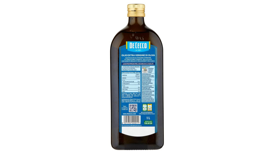Olio Extra Vergine Di Oliva
