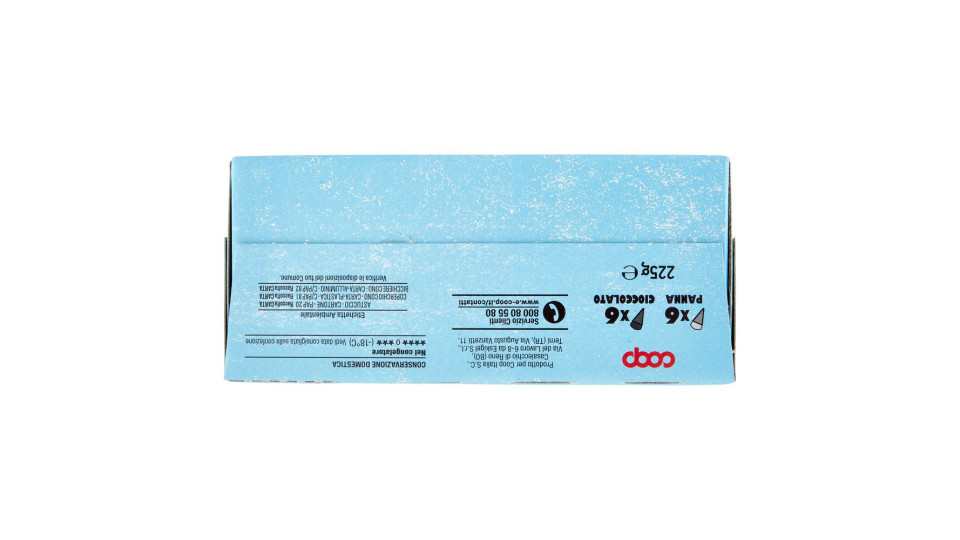 12 Mini Coni Panna e Cioccolato 12 x 18,8 g