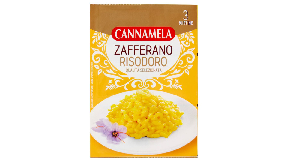 Cannamela Zafferano Risodoro 3 Buste Da