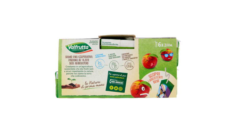 Valfrutta Pesca Italiana Succo E Polpa