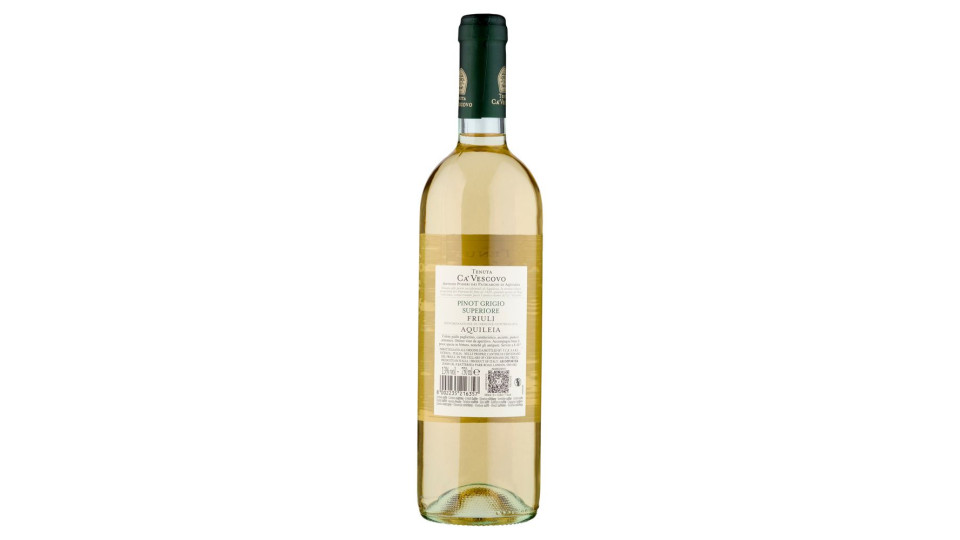 Tenuta Ca' Vescovo Pinot Grigio Superiore Friuli Doc Aquileia