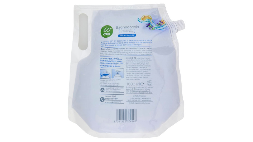 Ricarica Bagno Crema Rilassante