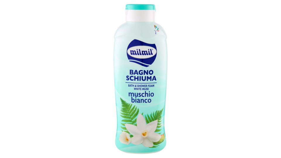 Milmil Bagno Schiuma Muschio Bianco