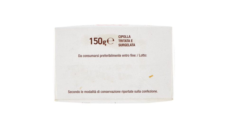 Cipolla Tritata E Surgelata