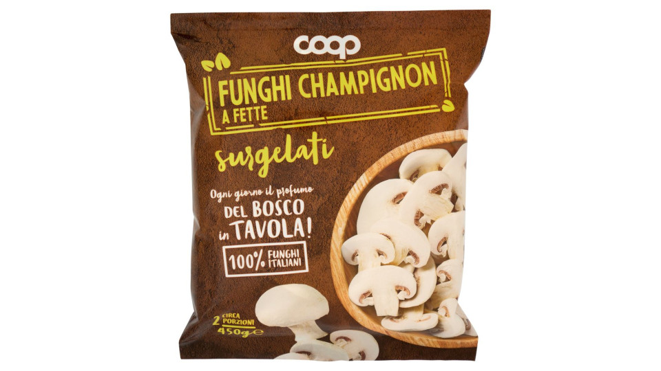 Funghi Champignon A Fette Surgelati
