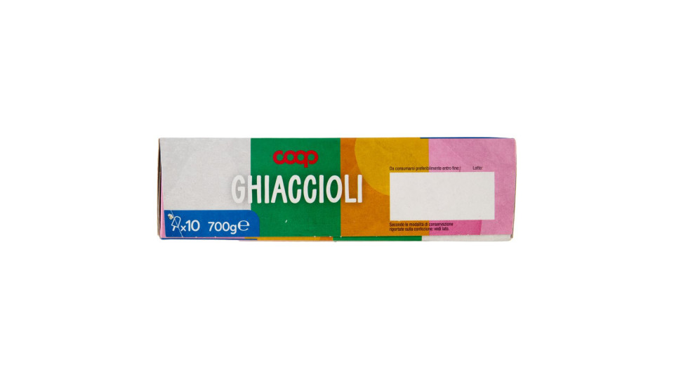 Ghiaccioli Assortiti Limone Menta Arancia Amarena