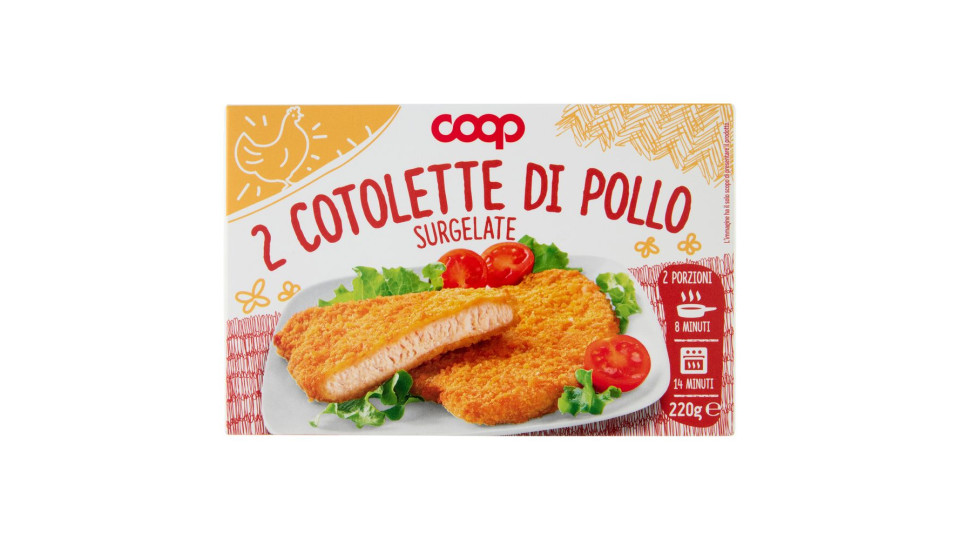Cotolette Di Pollo Surgelate