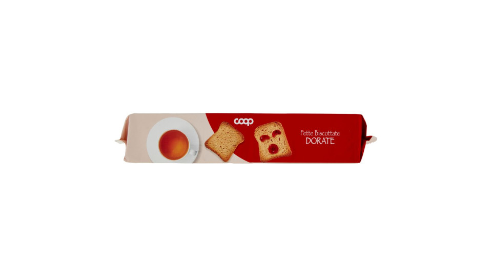 Fette Biscottate Dorate 36 Fette