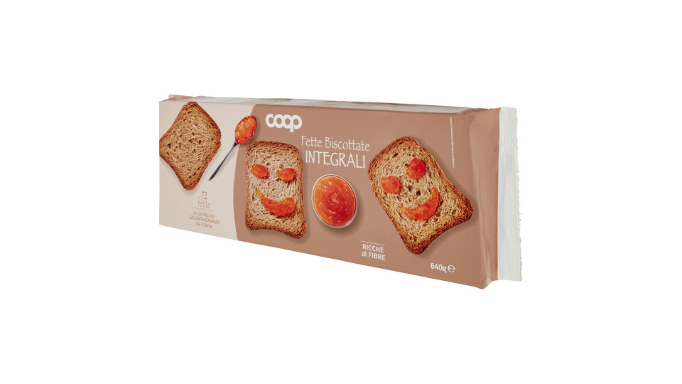 Fette Biscottate Integrali 36 Fette