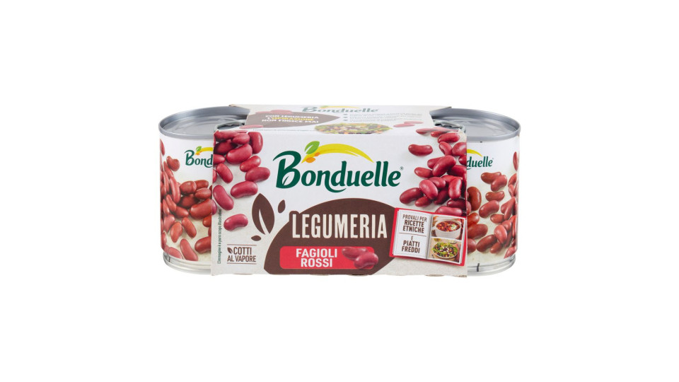 Bonduelle, al Vapore fagioli rossi