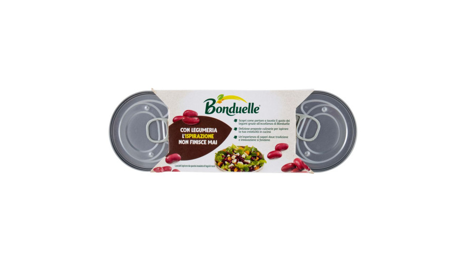 Bonduelle, al Vapore fagioli rossi
