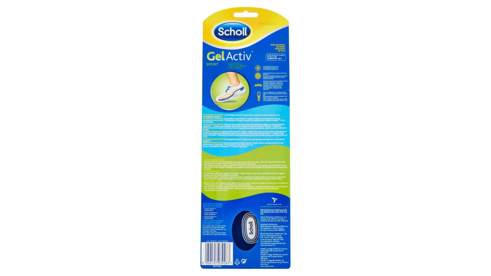 Scholl Gelactiv Sport Uomo Numero: