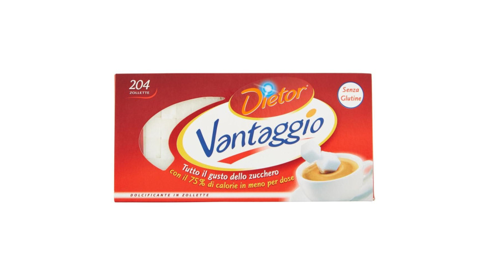 Dietor Vantaggio Dolcificante in zollette
