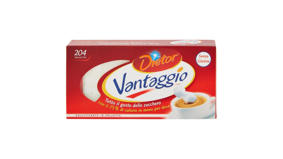 Dietor Vantaggio Dolcificante in zollette