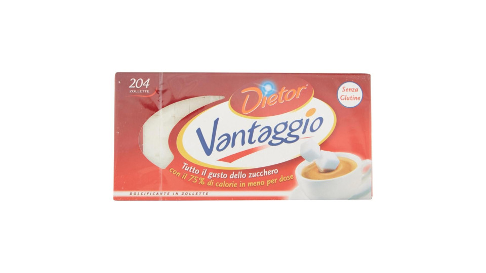 Dietor Vantaggio Dolcificante in zollette