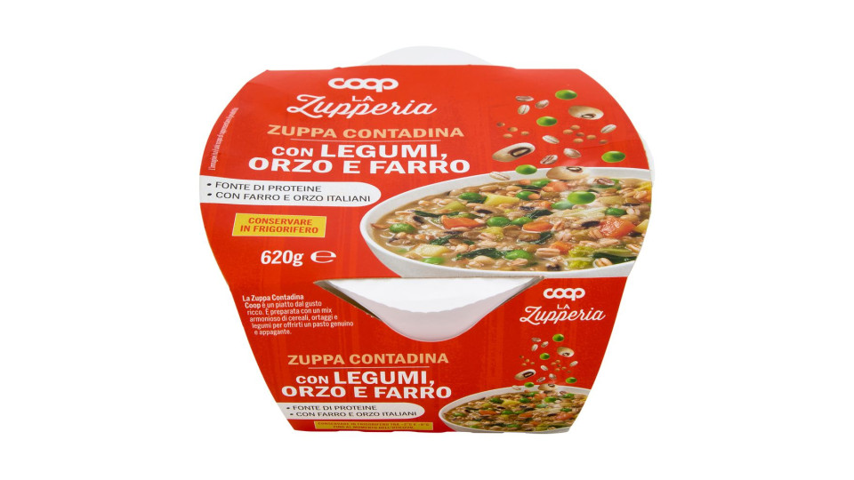 Zuppa Ortolana Di Verdure, Legumi E Cereali