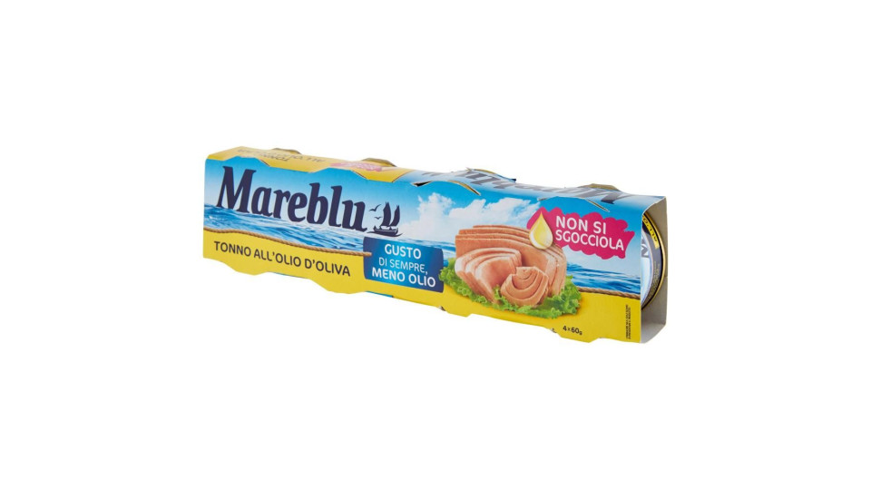 Mareblu, tonno all'olio d'oliva