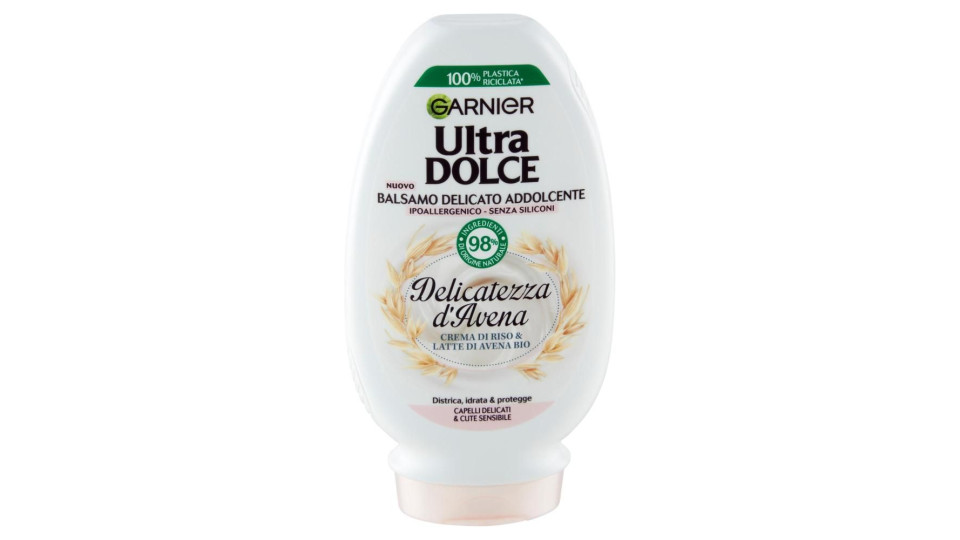 Garnier Ultra Dolce Balsamo Delicatezza D'Avena per capelli delicati
