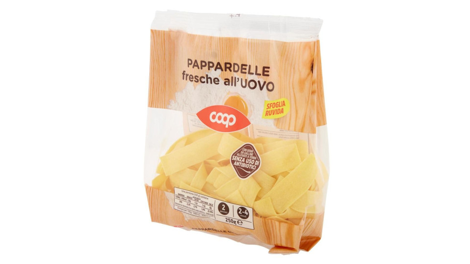 Pappardelle Fresche All'uovo