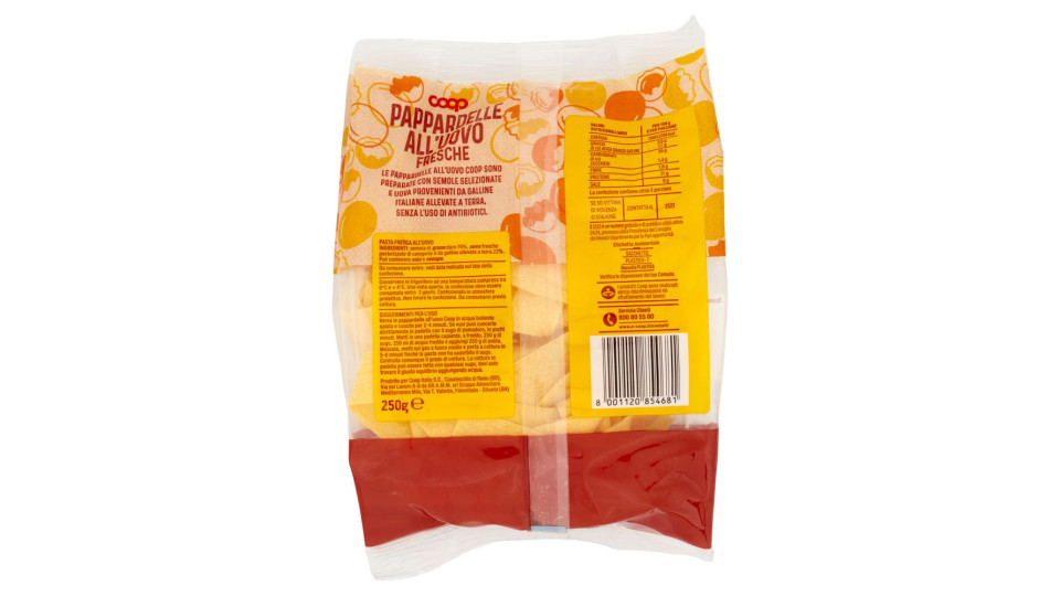 Pappardelle Fresche All'uovo
