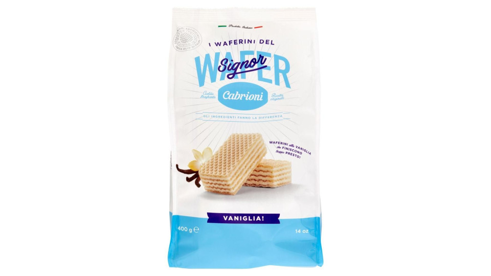 Cabrioni wafer vaniglia