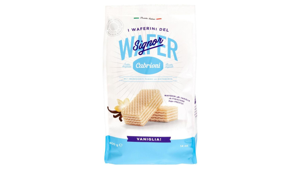Cabrioni wafer vaniglia