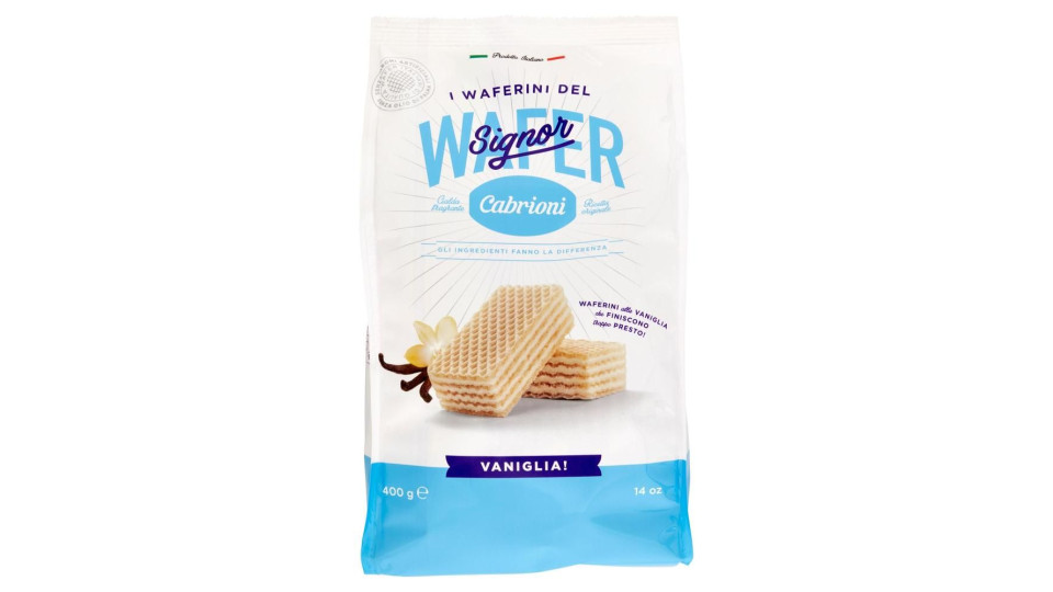 Cabrioni wafer vaniglia