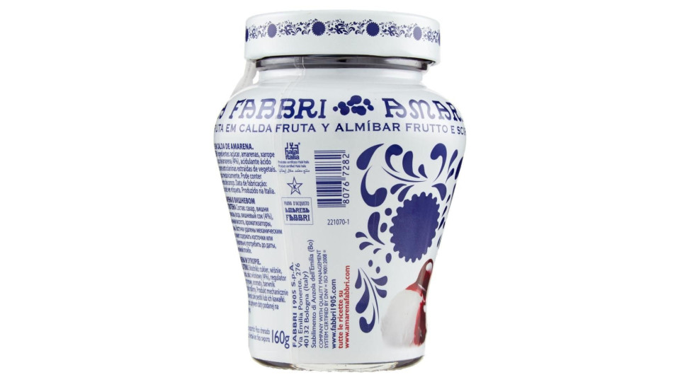 Amarena Fabbri Frutto E Sciroppo