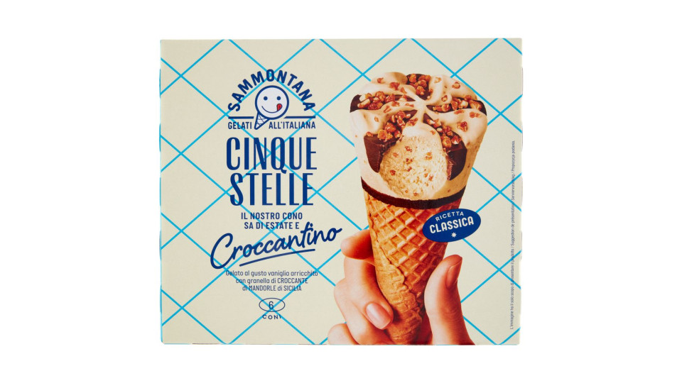 Sammontana Cinque Stelle Croccantino