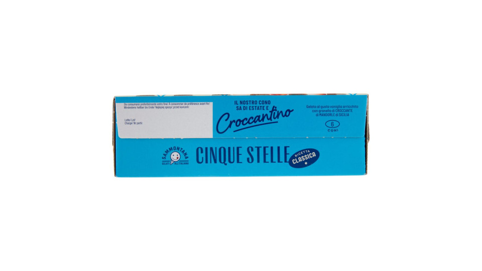 Sammontana Cinque Stelle Croccantino