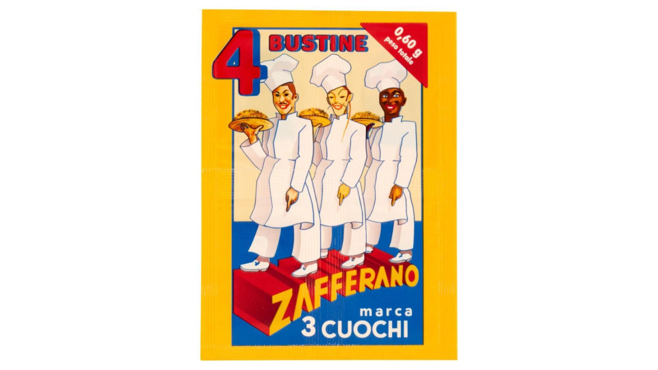 3 Cuochi Zafferano 4 X