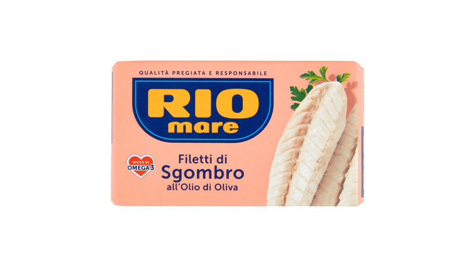 Rio Mare - Filetti di Sgombro, all'Olio di Oliva 26%