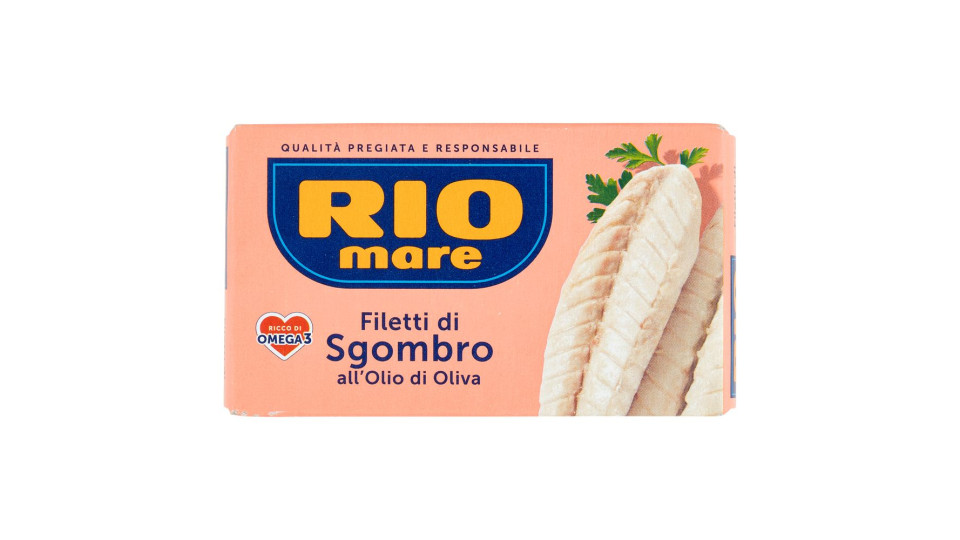 Rio Mare - Filetti di Sgombro, all'Olio di Oliva 26%