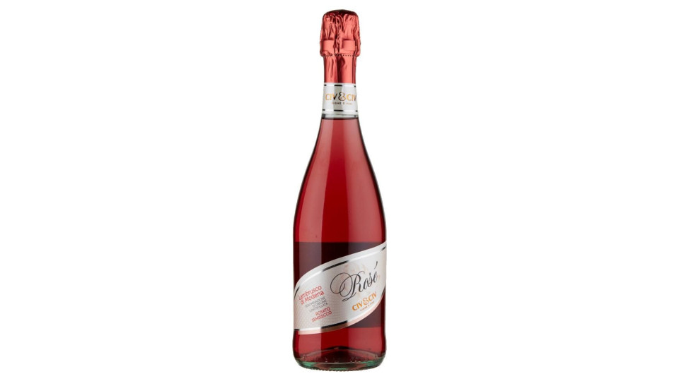 Civ&civ Rosé Lambrusco Di Modena Doc Rosato Semisecco