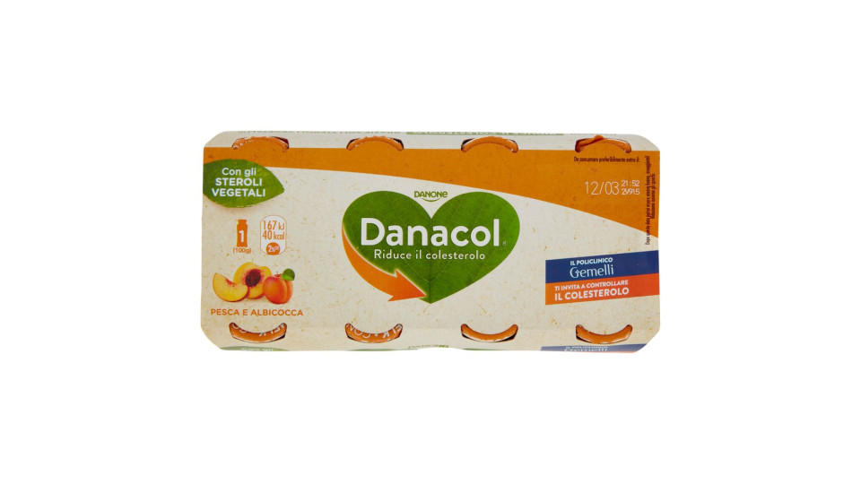 Danacol Pesca e Albicocca