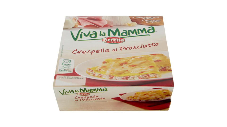 Viva la Mamma Crespelle al Prosciutto