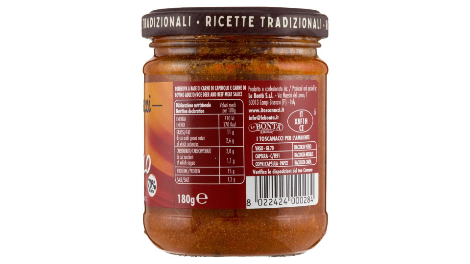 Sugo di Capriolo