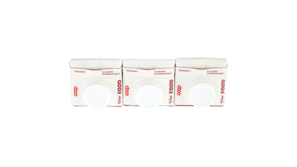 Vino Rosso 3 x 250 Ml